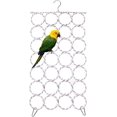 thumbnail image 2 of Bird Hemp Rope Net Swing, Small Animal Activity Toy Rope Climbing Net for Parakeet, Lovebirds, Cockatoo, Canary, African Grey, Macaw, Random Color, 2 of 5