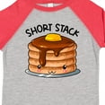 thumbnail image 4 of Inktastic Short Stack Cute Pancake Breakfast Boys or Girls Toddler T-Shirt, 4 of 5