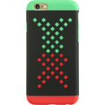 thumbnail image 2 of apple iphone 6/6s galaga hybrid case red w green tpu black pc, 2 of 4