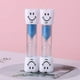 thumbnail image 1 of 3 Minute Smiling Face Tooth Brushing Hourglass Creative Sand Clock Toothbrush Timer, 1 of 5