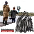 thumbnail image 2 of Malla de pesca de goma de 40 cm, trampa de liberación de captura de peces, red de inmersión de aterrizaje (negro) Tmvgtek Para Estrenar, 2 of 4