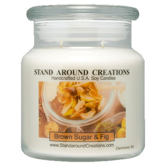BROWN SUGAR & FIG APOTHECARY 16-OZ. ALL NATURAL SOY CANDLE