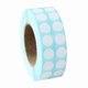 thumbnail image 2 of 2 rollos de pegatinas autoadhesivas de diamante en blanco, para manualidades, pegatinas rectangulares y redondas con puntos, para envolver y almacenar., 2 of 7