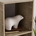 thumbnail image 3 of Mainstays 3-Cube Storage Organizer, Rustic Brown, 3 of 8