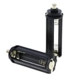 thumbnail image 3 of 2x 3-AAA Battery Holder Cylindrical Round Circular Case Plastic 18650 Flashlight, 3 of 12