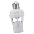 thumbnail image 3 of Motion Sensor Light Socket PIR Motion E27 Screw Bulb Adapter Adjustable Auto On Off Night Light Control Garage Light for Basement, 3 of 22