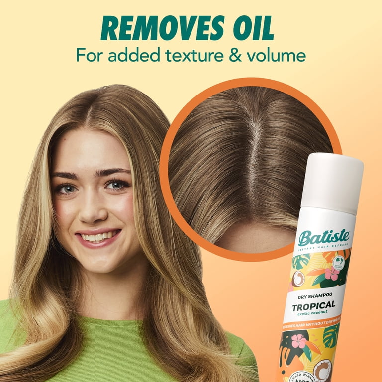 Batiste Tropical Dry Shampoo, Coconut & Jasmine photo 4