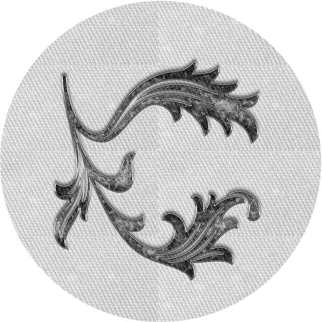 Ahgly Company Tapis Rond Lavable en Machine Intérieur Transitionnel Gris Platine, 3 Pieds Rond