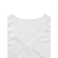 thumbnail image 5 of FASHIONWT Women Hollow Lace Wide Strap Undershirts Casual Sleeveless Tank Tops, 5 of 8