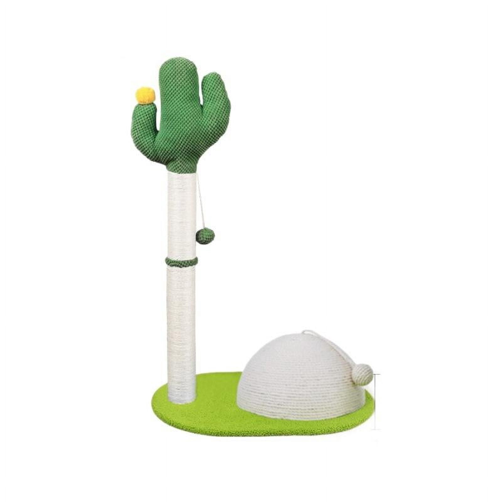 Fzaqwen Sisal Cat Scratching Post 88cm Tall Decoration for Indoor Kittens Good Stability