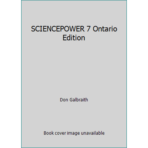 Pre-Owned SCIENCEPOWER 7 Ontario Edition (Hardcover) 0075603578 9780075603573