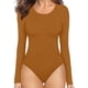 thumbnail image 1 of Xishao Women's Round Neck Short Sleeve T Shirts Basic Bodysuits Xishao ropa, 1 of 2