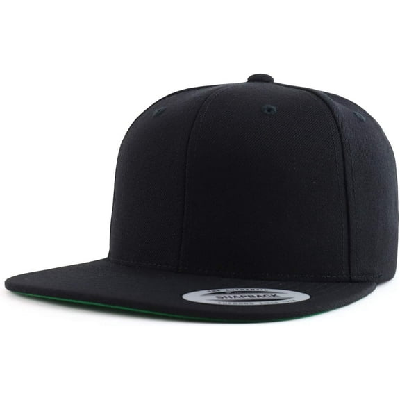 Flexfit Oversize XXL Structured Blank Flatbill Snapback Cap