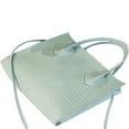 thumbnail image 2 of POINTERTECK Ladies Monochrome Single Shoulder Messenger Bag Texture Decoration Square Bucket Handbags, 2 of 4