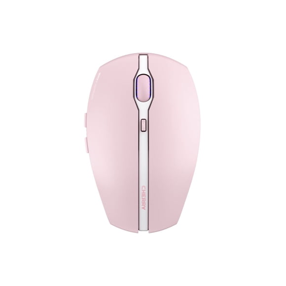 Souris sans fil Bluetooth Cherry GENTIX BT, fonction multi-appareils (jusqu'à 3 appareils), résolution commutable (1K/2K DPI), 7 boutons et molette de défilement