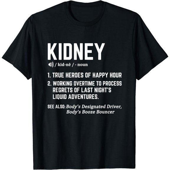 World Kidney Day Awareness Kidney Definition T-Shirt