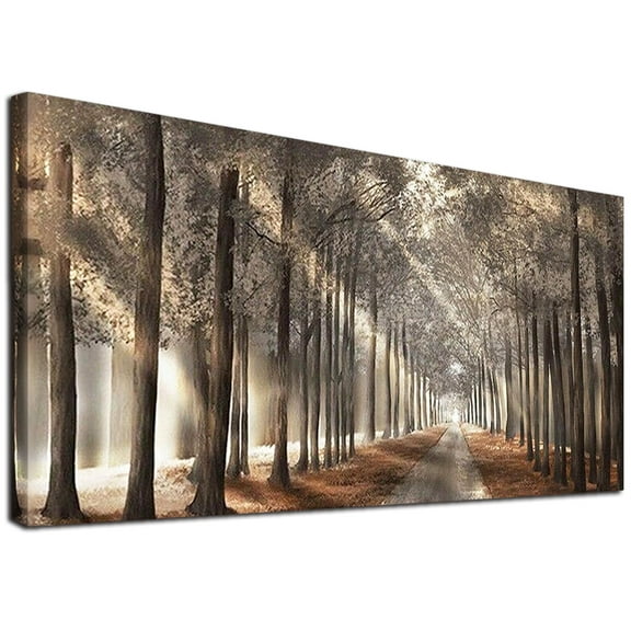 YALKIN Forest Large Diamond Painting Kits for Beginner Adults, 5D Diamond Art Full Round Drill for Home Wall Decor,28x16in