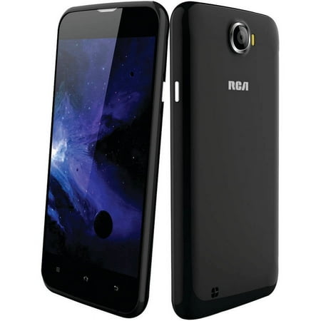 RCA RLTP5044-BLACK 5" Android Dual-Core Smartphone with Dual Camera (Unlocked)