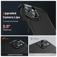 thumbnail image 4 of Armor Shockproof Case for iPhone 15 Plus, [Military Grade Anti-Drop] Rugged Hybrid Hard PC+Soft Silicone Heavy-Duty Tough Durable Slim Fit Lightweight Protective Bumper Phone Case, Black, 4 of 8