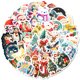 thumbnail image 2 of Paquete de pegatinas navideñas, 50 unidades, bonitos dibujos animados de vinilo, impermeables, 2 of 2