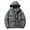 Dark Gray, variant on Zpanxa Winter Jackets for Men Lightweight Casual Long Sleeve Zipper Hooded Coats Solid Color Warm Cotton Puffer Jacket with Pockets Khaki M