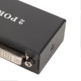 thumbnail image 2 of 1x2 DVI Splitter 1 in 2 Out Support Resolution Up to 1920x1440 2 Port DVI Video Splitter for PC Laptop DVR Projector HDTV EU Plug, 2 of 4