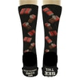 thumbnail image 5 of ThisWear Humor Gifts Bring Me Some Chocolate Socks Foodie Gifts Funny Message Sock 1-Pair Novelty Crew Socks, 5 of 5