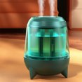 thumbnail image 4 of Antqov 3.5 Liter Large Capacity Nozzle Humidifier USB Humidifier Desktop Humidifier with LED Colorful Lights for Office Bedroom and Living Room, Home Accessories, 4 of 9