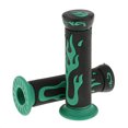 thumbnail image 4 of Universal 7/8'' Motorcycle Scooter Handlebar Hand Handle Bar 22mm Grips Rubber Green, 4 of 9