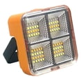 thumbnail image 2 of Solar Rechargeable LED Floodlight Flashlight - Portable Work Light with USB Charging, Waterproof Emergency Light for Camping, Outdoor, Repairs - High Lumen Multi-Functional Searchlight, 2 of 4