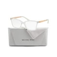 thumbnail image 2 of Michael Kors MK4058 CARACAS 3050 54M Crystal Clear Injected Rectangle Eyeglasses For Women+FREE Complimentary Eyewear Care Kit, 2 of 5