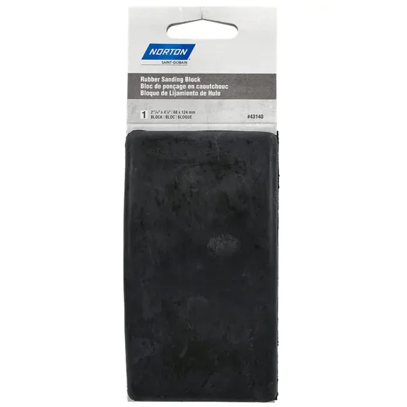 Norton 43140 Rubber Hand Sanding Block