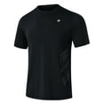 thumbnail image 3 of Weilanxin Men’s Short Sleeve Rash Guard Quick Dry UV Sun Protection Shirts Workout Gym Athletic Running Swim Shirts, 3 of 12
