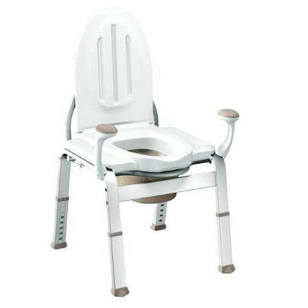 Creative Specialties Moen Homecare Bedside Commode, 1 ea