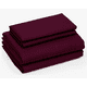 thumbnail image 3 of Sábanas Xtellar Matrimoniales Microfibra Estampado Color Vino, 3 of 4