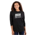 thumbnail image 3 of Goal Digger Overachiever Funny Plus Size Long Sleeve Graphic Tee Shirt Brisco Brands 2X, 3 of 5
