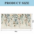 thumbnail image 3 of Green Brown Botanical Fluorescent Light Covers, Farmhouse Eucalyptus Leaves Rustic Magnetic Light Covers for Ceiling Lights, Fluorescent Ceiling Shade for Classroom Bedroom Office 4x2Ft x 3PCS, 3 of 8