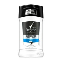 Degree Men Ultra Clear Black and White Antiperspirant Deodorant, Fresh, 2.7 oz, 2 Pack