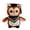 D, variant on ZJNGJC Owl PhD Graduation Toy Wearing Doctoral Cap Doll for Classmates Commemorative Soft Stuffed Animal Collectible Friend Present H