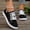 Black, variant on 2026 New Campus Style Spring and Autumn White and Black Outdoor Skateboarding Shoes Women, Round Toe Lace-up Casual Sports Shoes, Flat Shoes, Women Shoes, Sneakers