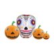 thumbnail image 2 of Decoración inflable de Halloween para exteriores, juguete inflable para el hogar, de calabaza Con luz LED, 2 of 9