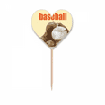 thumbnail image 1 of Baseball America Teamwork Toothpick Flags Heart Lable Cupcake Picks, 1 of 3