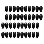 Zehuanyu 40 Pcs Car Diffuser Cap Hair Dye Men and Women 7.50X4.00X1.00CM Black
