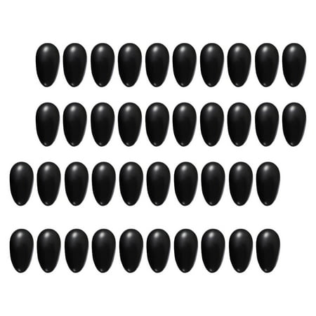 Zehuanyu 40 Pcs Car Diffuser Cap Hair Dye Men and Women 7.50X4.00X1.00CM Black