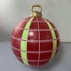 thumbnail image 1 of Bola inflable de Navidad de PVC de 60 cm, adornos de bola de soplado de Navidad grande para patio A Ndcxsfigh Libre de BPA, 1 of 3
