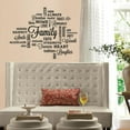 thumbnail image 5 of Family Quote Wall Decals, 5 of 7