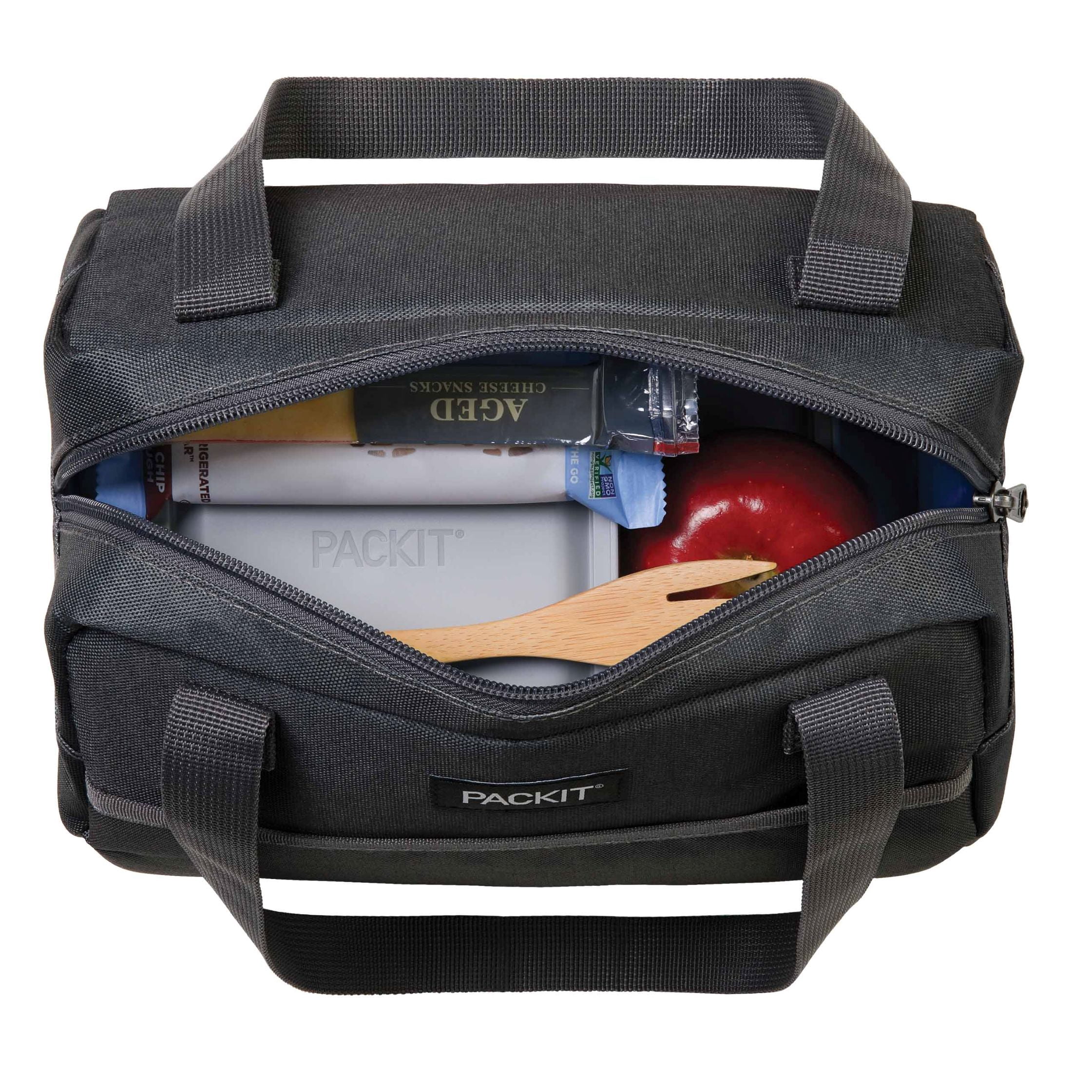 Packit Freezable Hampton Lunch Bag, City Charcoal