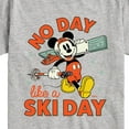 thumbnail image 3 of Disney - No Day Like A Ski Day - Toddler & Youth Short Sleeve Graphic T-Shirt, 3 of 5