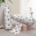 thumbnail image 1 of Almohada cómoda de algodón para bebé, cojín de apoyo para el respaldo para dormir de lado para recién nacido, almohada de protección para dormir con rollo de cuello anticaída para niños pequeños, 1 of 4