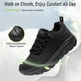 thumbnail image 6 of OrthoComfoot Men's Orthopedic Comfortable Diabetic Wide Shoes: Wide Toe Box Arch Support Plantar Fasciitis Sports Sneakers,Fashion Casual Hammer Toes Shoes for Foot and Heel Pain Relief, 6 of 8